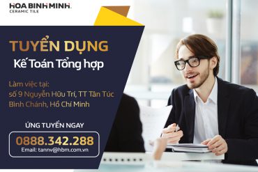 Tuyển dụng nhân viên Kế toán tổng hợp tại chi nhánh TP Hồ Chí Minh