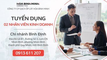 Tuyển dụng Nhân viên Kinh doanh tại Chi nhánh Bình Định
