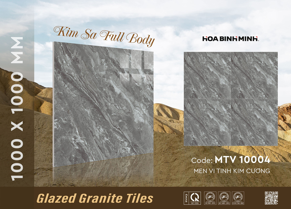 Khẳng định chất lượng với gạch Granite - MTV10004/ 1000x1000mm