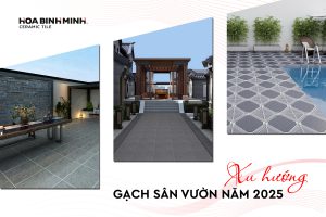 XU HƯỚNG GẠCH SÂN VƯỜN NĂM 2025 – HÀI HÒA VỚI THIÊN NHIÊN, ĐẬM CHẤT HIỆN ĐẠI