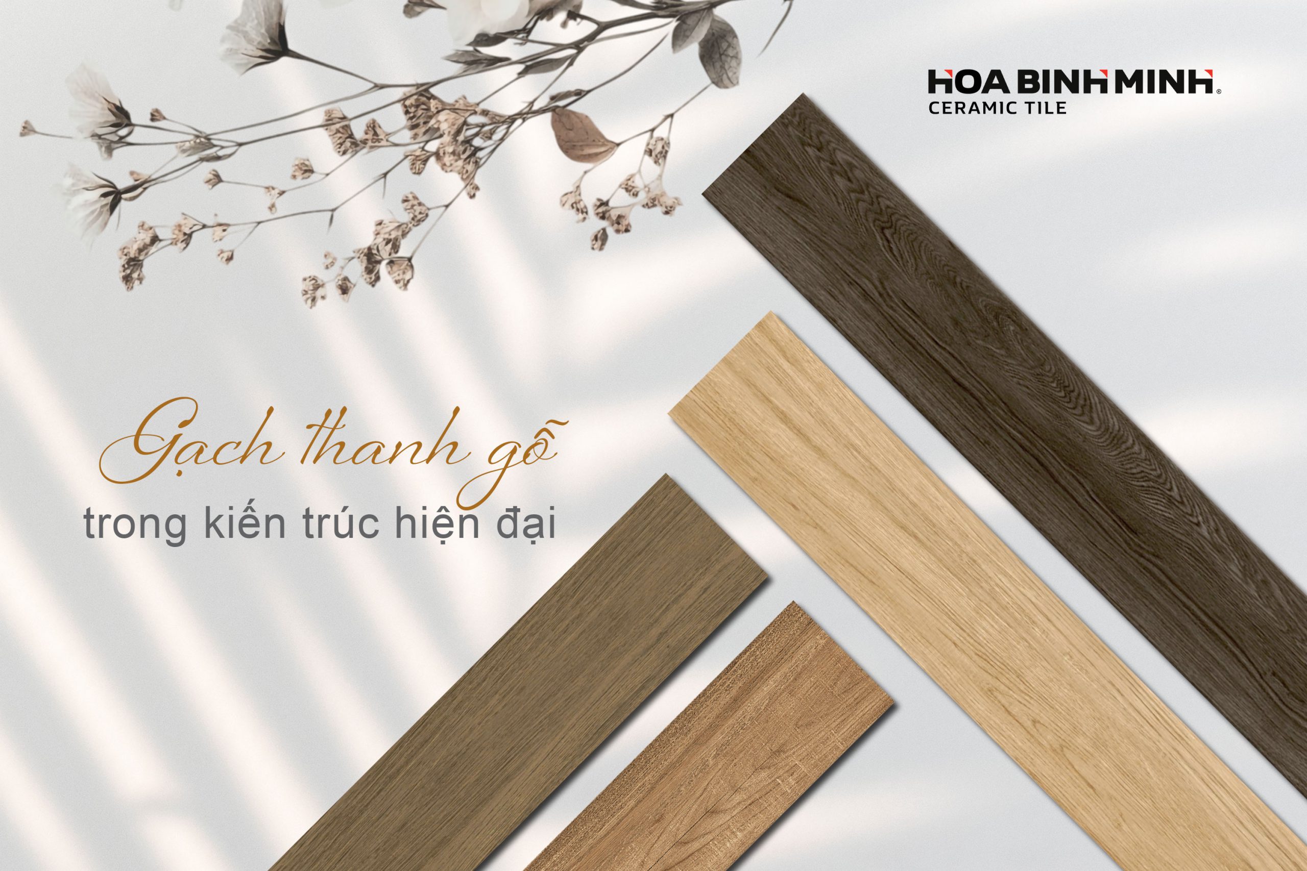 GẠCH THANH GỖ TRONG KIẾN TRÚC HIỆN ĐẠI – MANG THIÊN NHIÊN VÀO TỪNG GÓC NHỎ