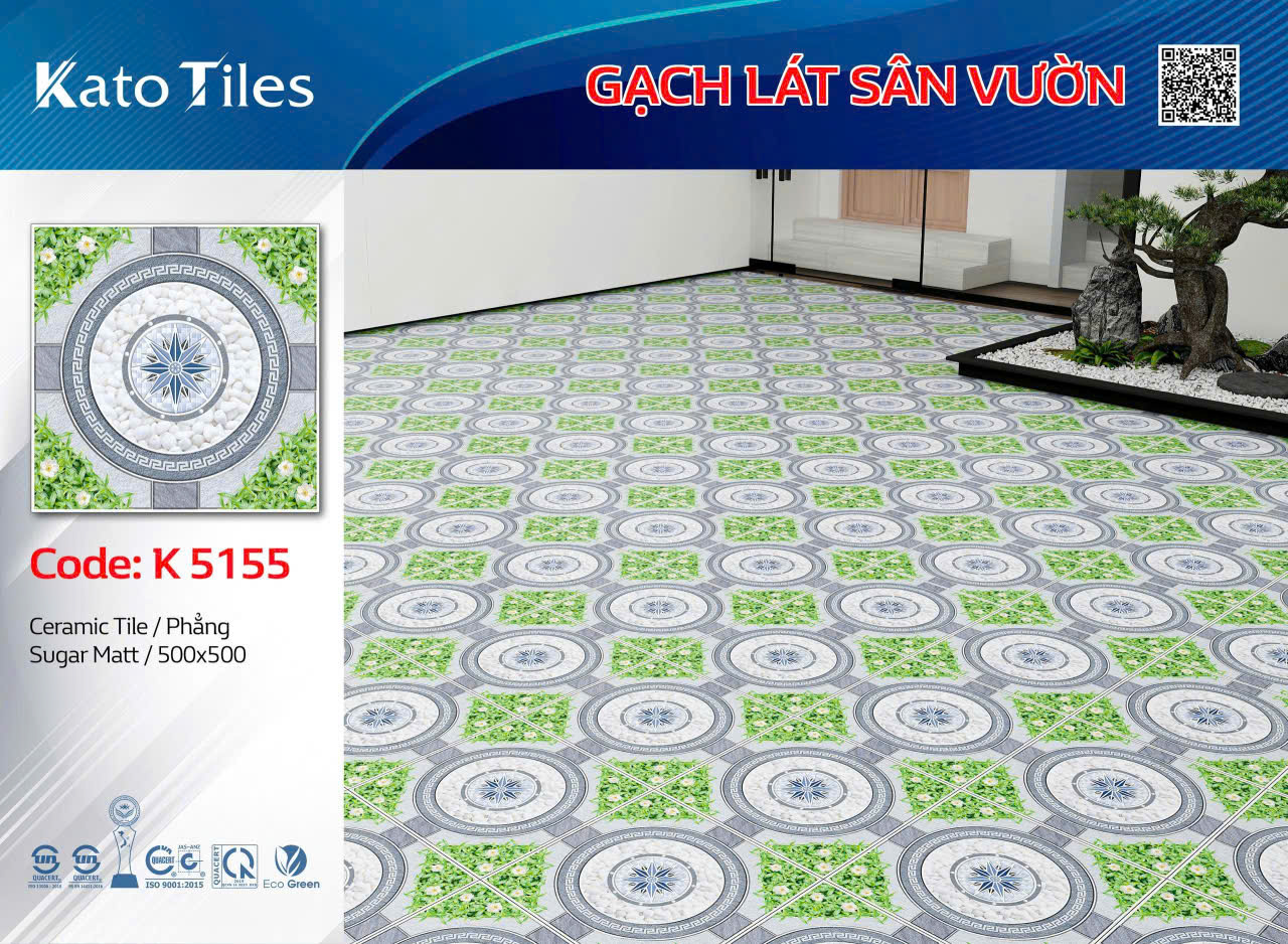 Gạch lát sân vườn ngoài trời