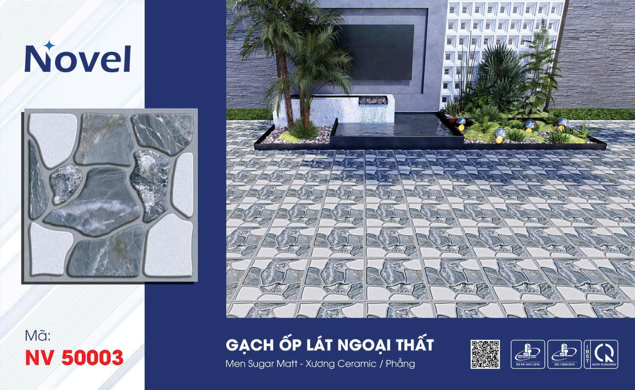 Gạch lát sân vườn ngoài trời