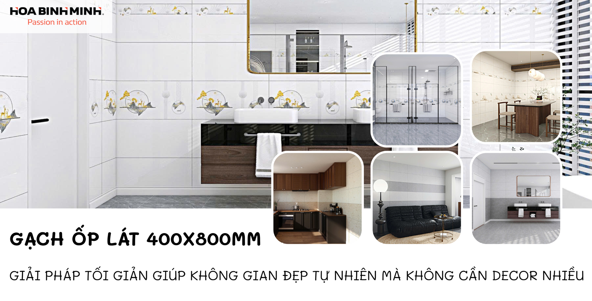 GẠCH ỐP LÁT 400X800MM – GIẢI PHÁP TỐI GIẢN GIÚP KHÔNG GIAN ĐẸP TỰ NHIÊN MÀ KHÔNG CẦN DECOR NHIỀU
