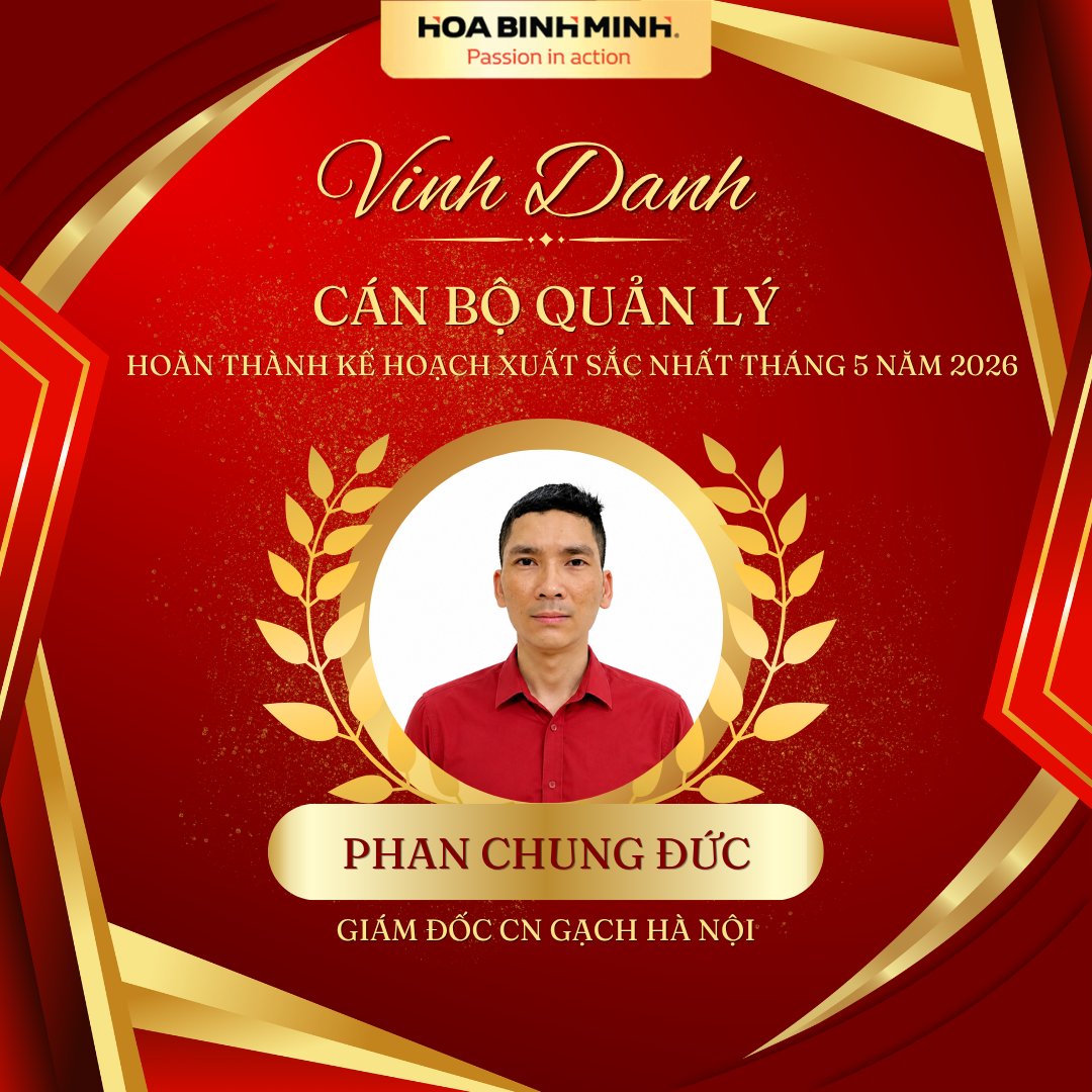 vinh danh khối gạch